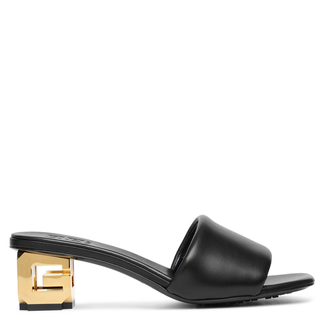 G Cube 45 black mule sandals