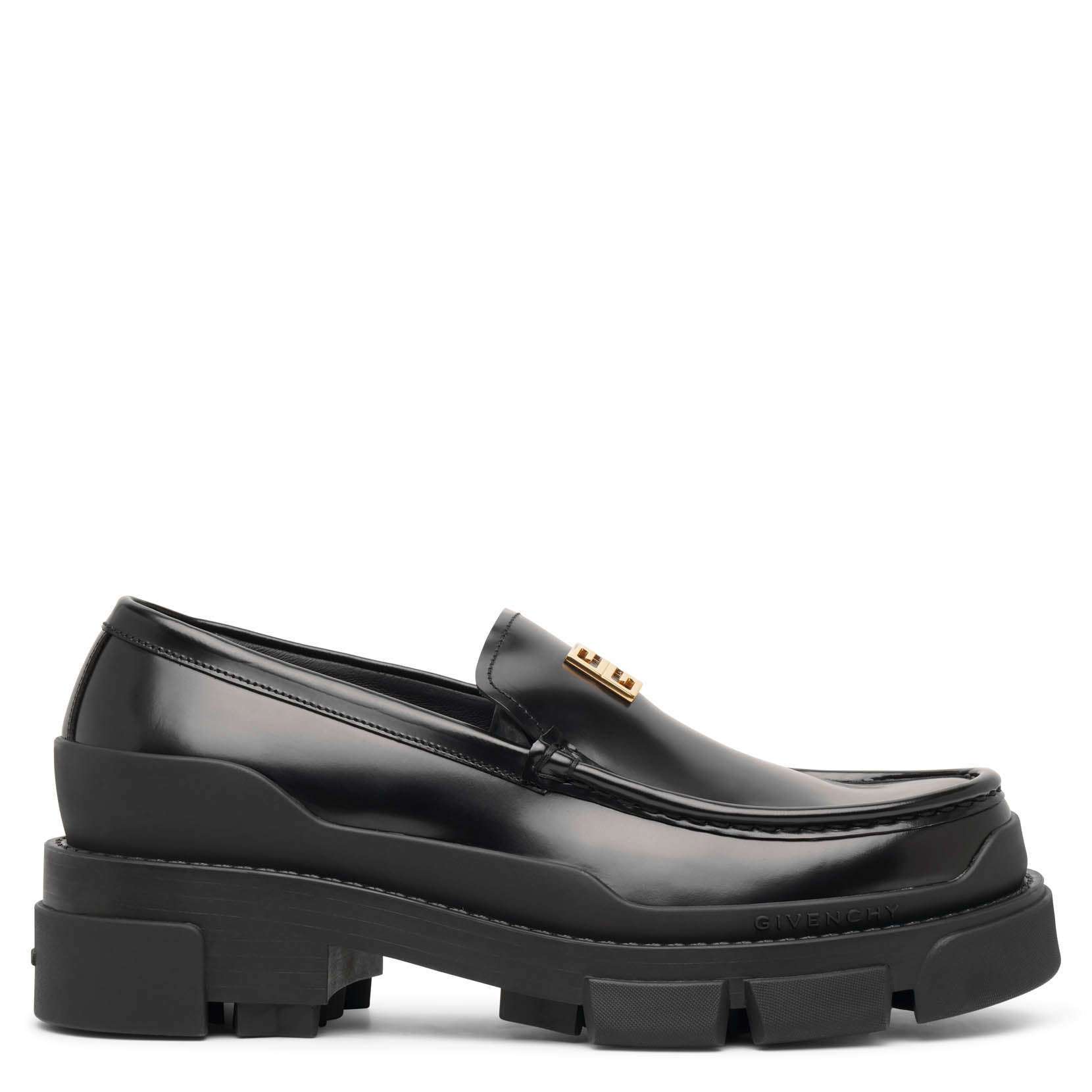 【23AW NEW】GIVENCHY_woman / Terra レザー ローファー / Black Givenchy | Terra black leather loafers | Savannahs