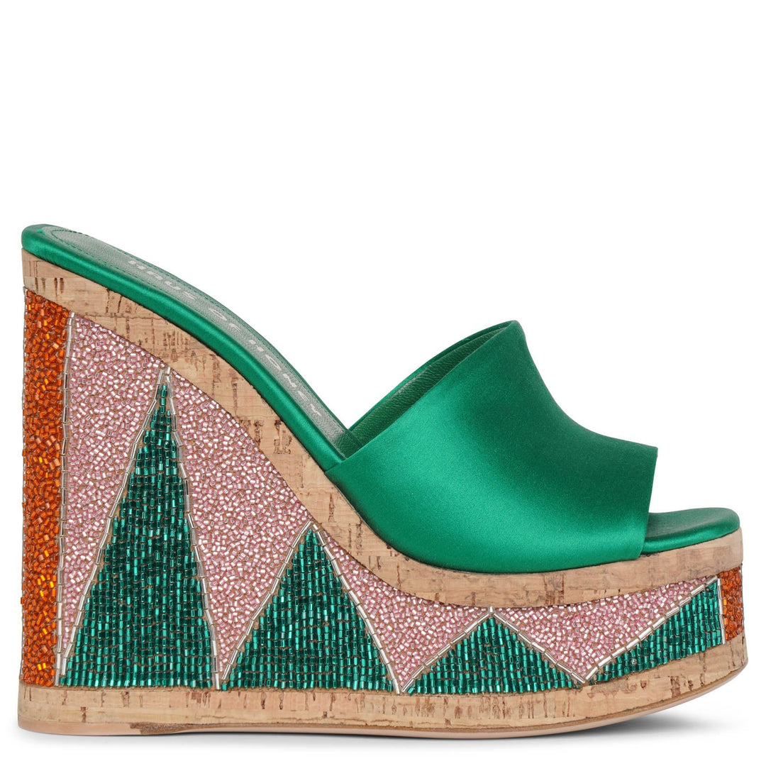 Haus of Honey | Lust Bead wedge mules | Savannahs
