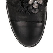 Havana flower embellished boot