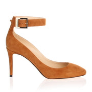 Helena tan suede pump