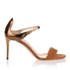 Moxy tan suede sandal