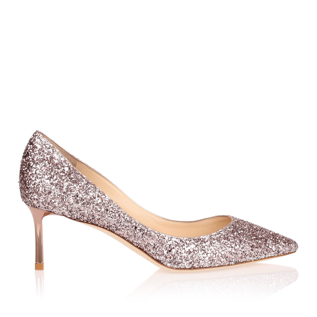 Jimmy Choo | Romy 60 pink glitter pump | Savannahs Jimmy Choo | Romy 60 pink glitter pump | Savannahs