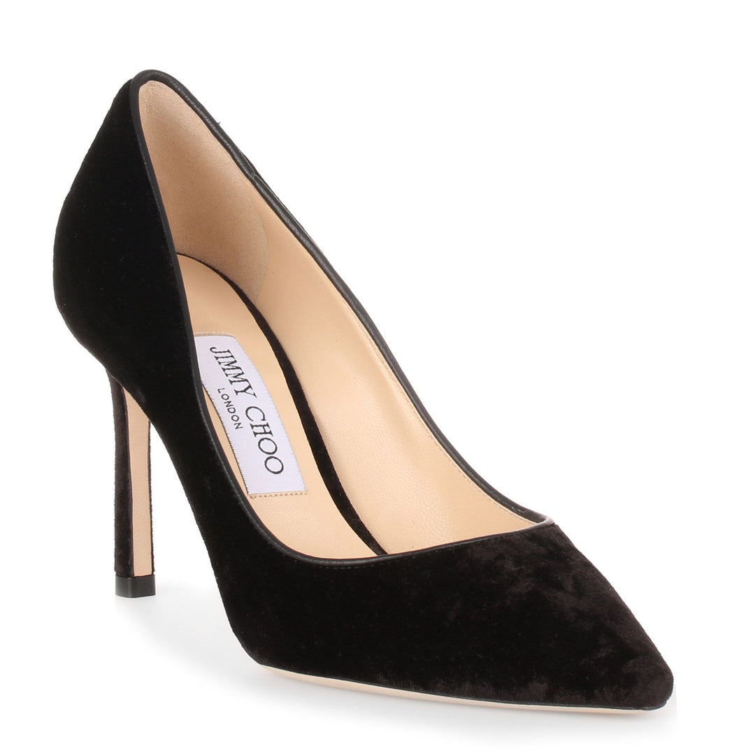 印象のデザイン JC11214S-Romy-85-Black-Velvet- 靴