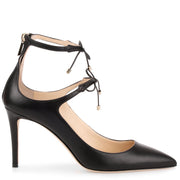 Sage 85 black leather pump