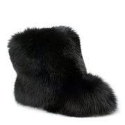 Dalton black fox fur boot