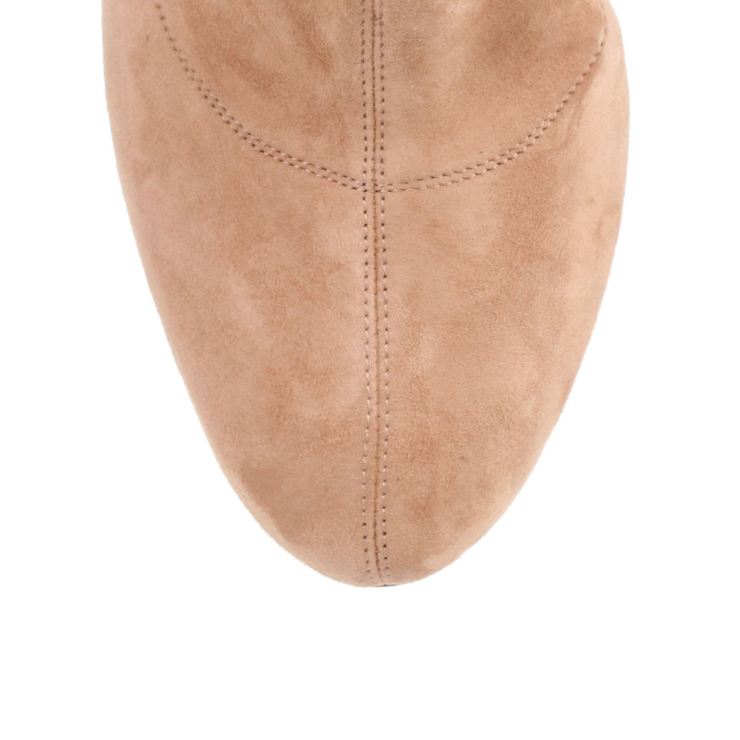 Jimmy Choo | Maine 100 ballet pink suede boots | Savannahs