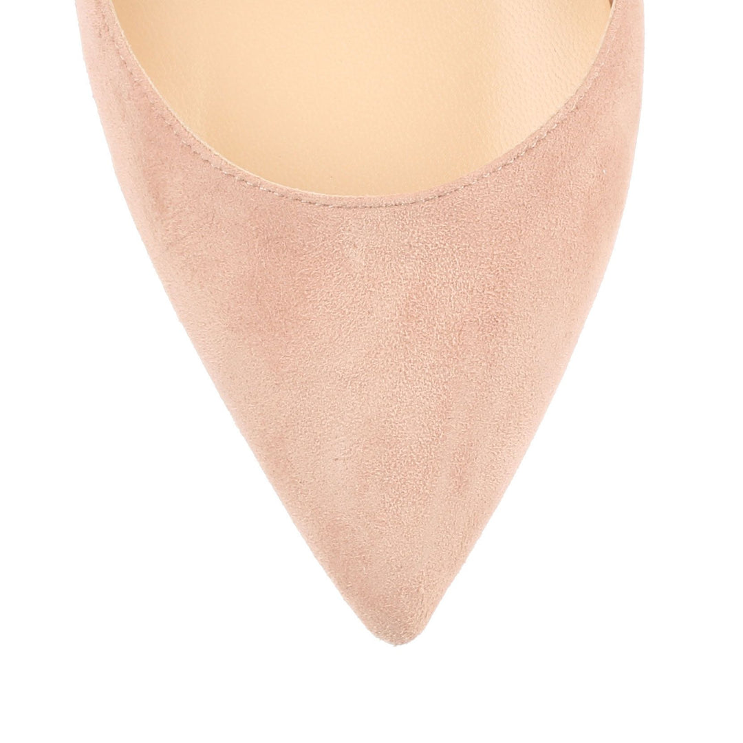 Jimmy Choo | Vanessa 85 ballet pink suede pumps | Savannahs