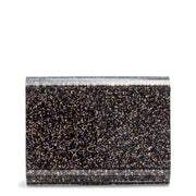 Candy Black Glitter Clutch