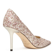 Love 85 pink glitter pumps