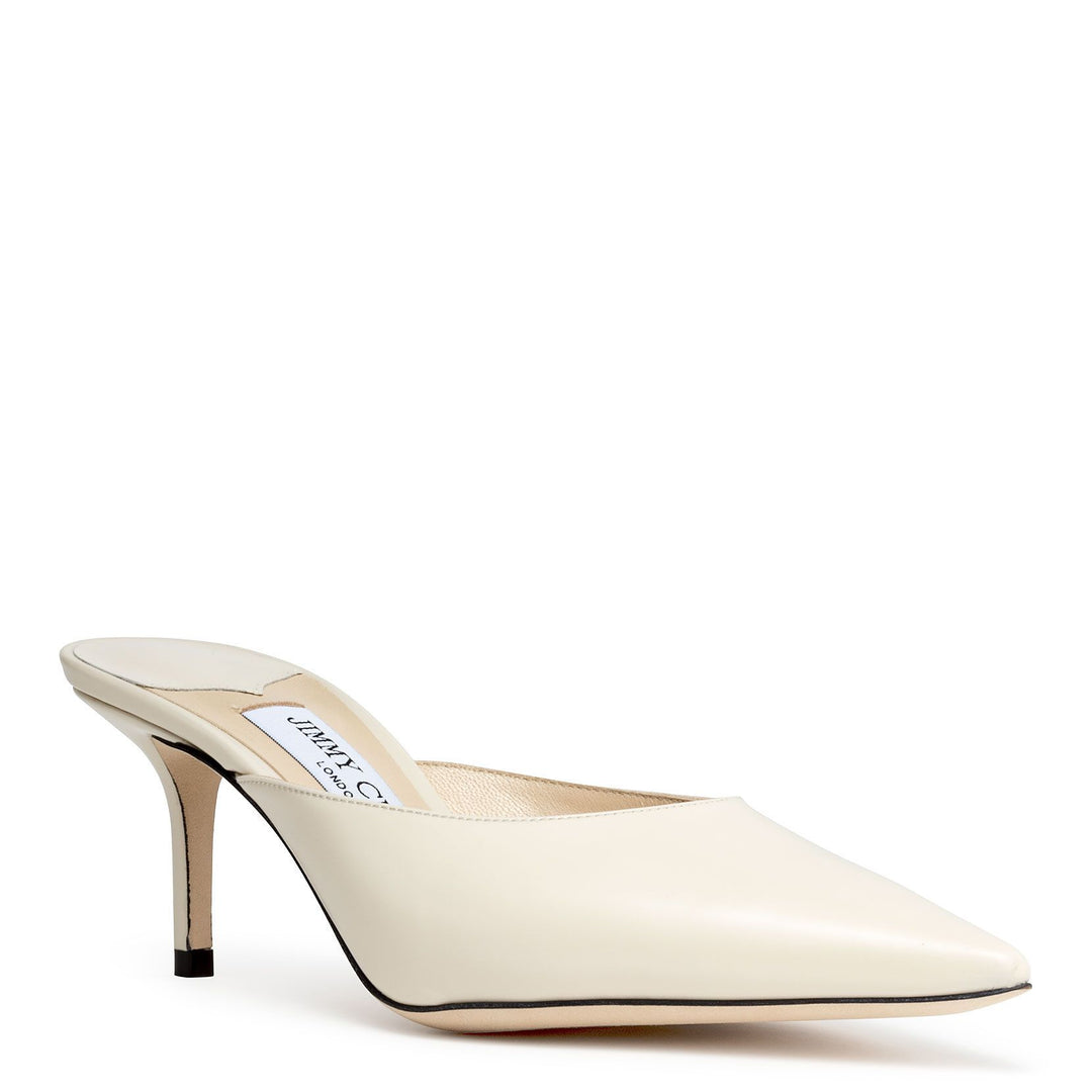 JIMMY CHOOミュール Jimmy Choo | Rav 65 cream leather mules | Savannahs