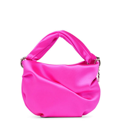 Bonny pink satin bag