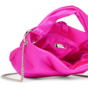 Bonny pink satin bag