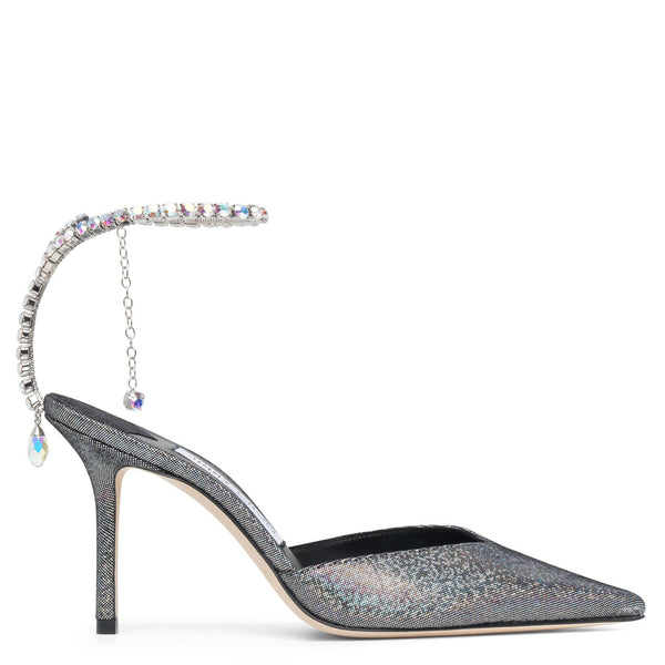 Jimmy Choo | Saeda 85 silver pumps | Savannahs