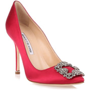 Hangisi 105 cerise satin pump