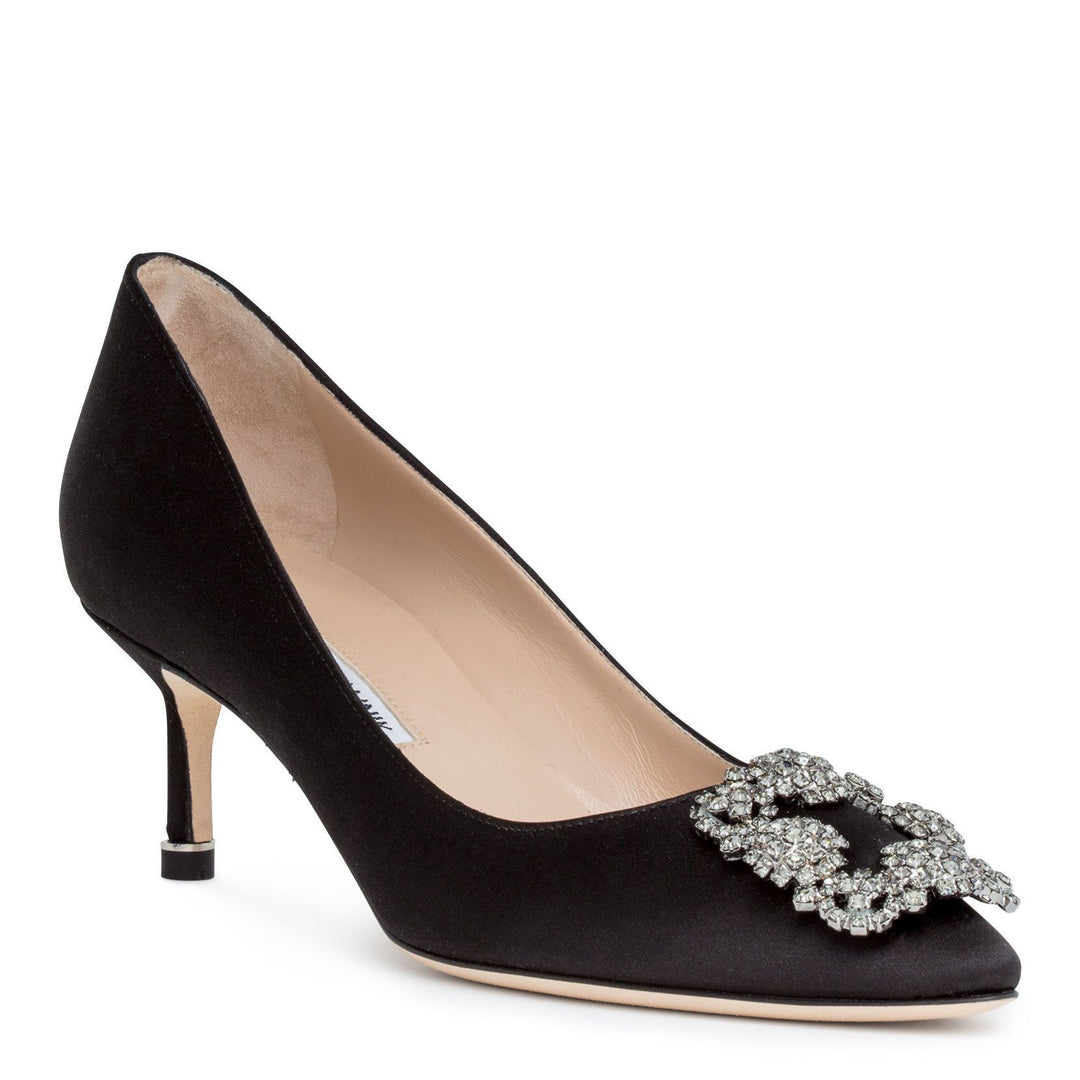 【MANOLO BLAHNIK 】★Hangisi 50mm パンプス Manolo Blahnik | Hangisi 50 Royal blue satin pumps | Savannahs