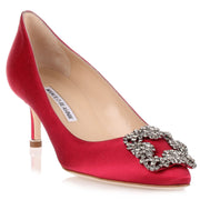 Hangisi 50 cerise satin pump