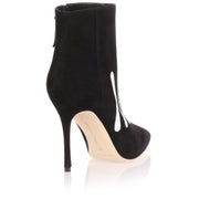 Milocus black suede ankle boot