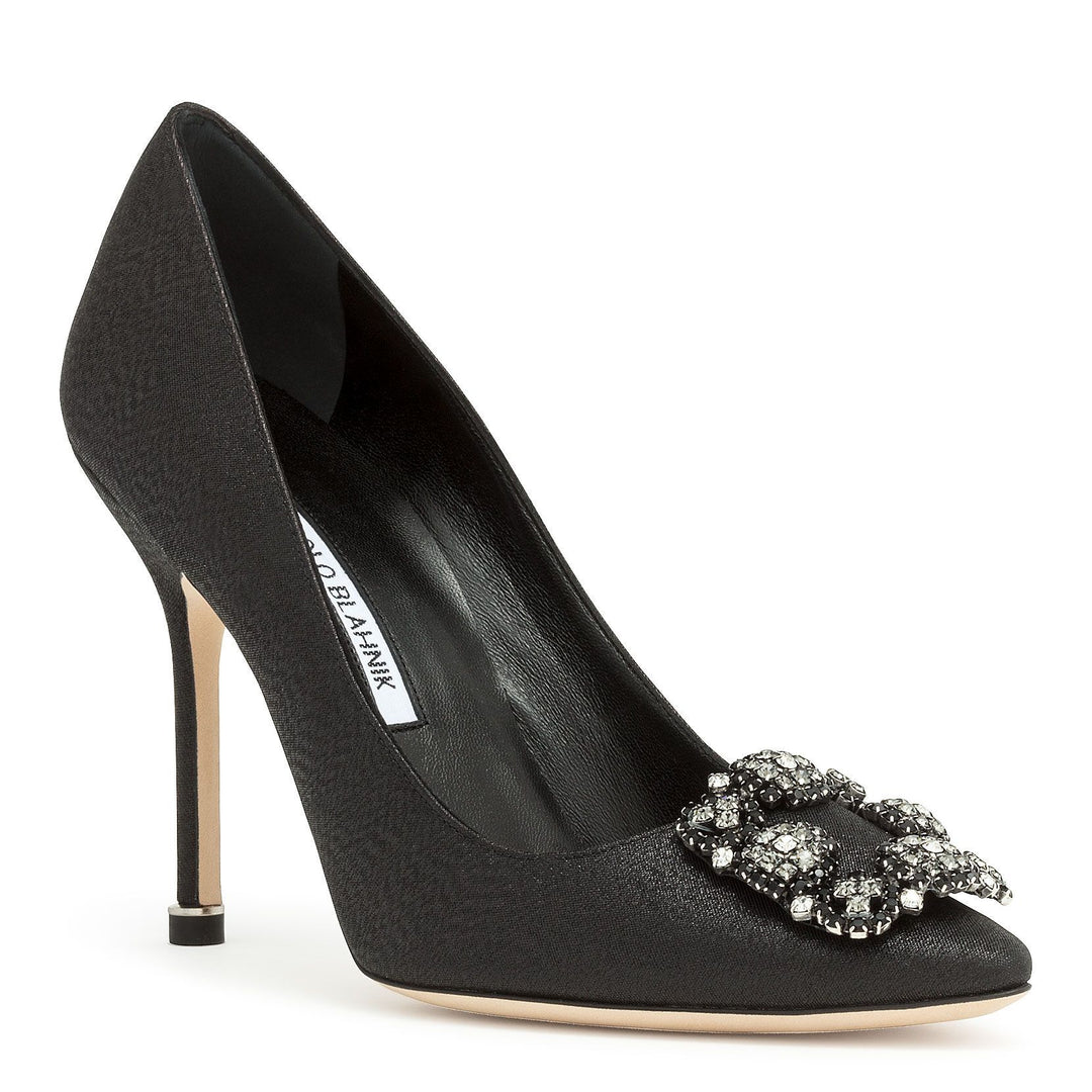 Manolo Blahnik 37 黒 Hangisi 105 Manolo Blahnik | Hangisi 105 black velvet pumps | Savannahs