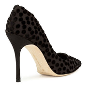 Kolya 105 black polkadot pump