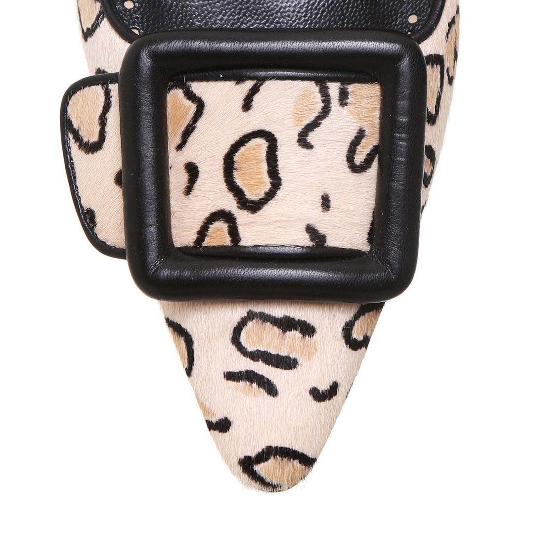 Manolo Blahnik | Maysalebi leopard mules | Savannahs