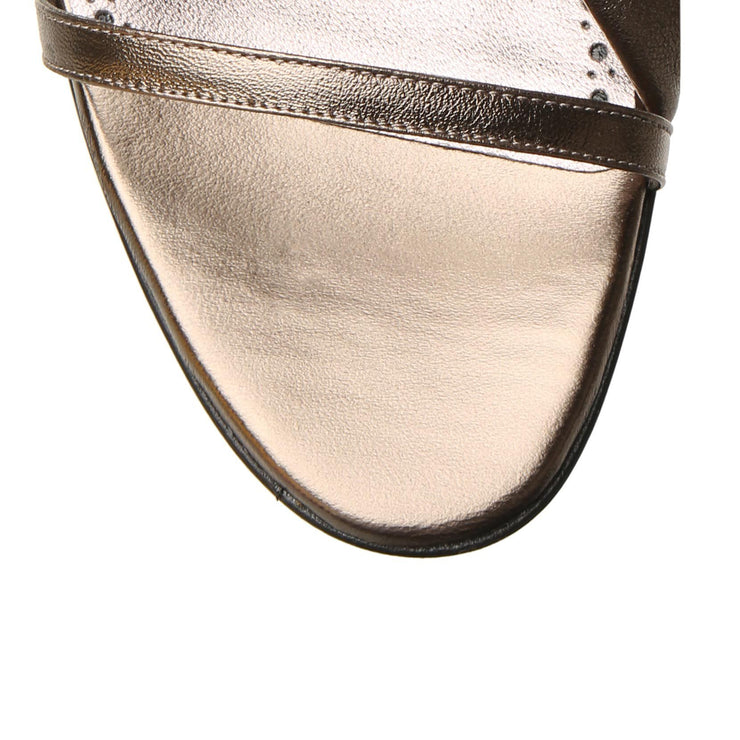 Tor 105 bronze strappy sandals