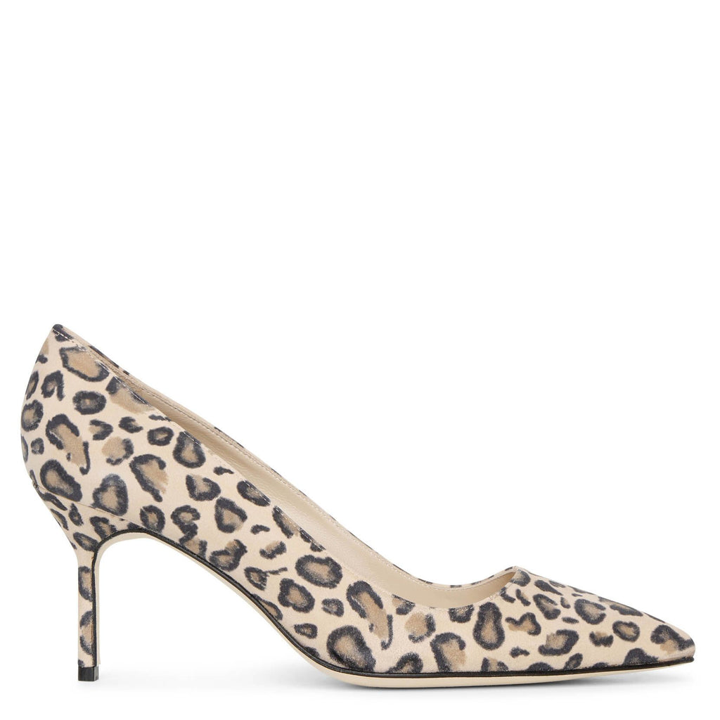 CHRISTIAN LOUBOUTIN 36.5 PIGALLE 70 Leopard Patent Leather Pumps