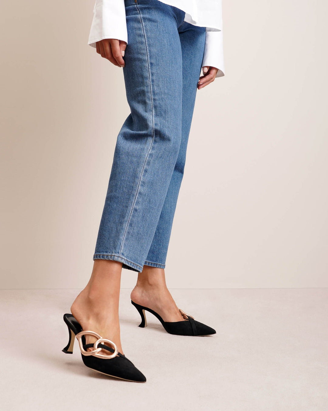 MANOLO BLAHNIK / BALLERIMU フラット ミュール｜ESTNATION