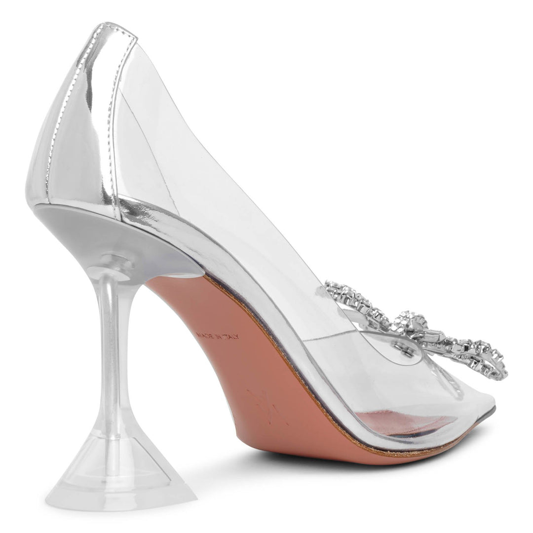 パンプス Rosie Embellished PVC Pumps Amina Muaddi Rosie Embellished PVC Pumps - Runway Catalog