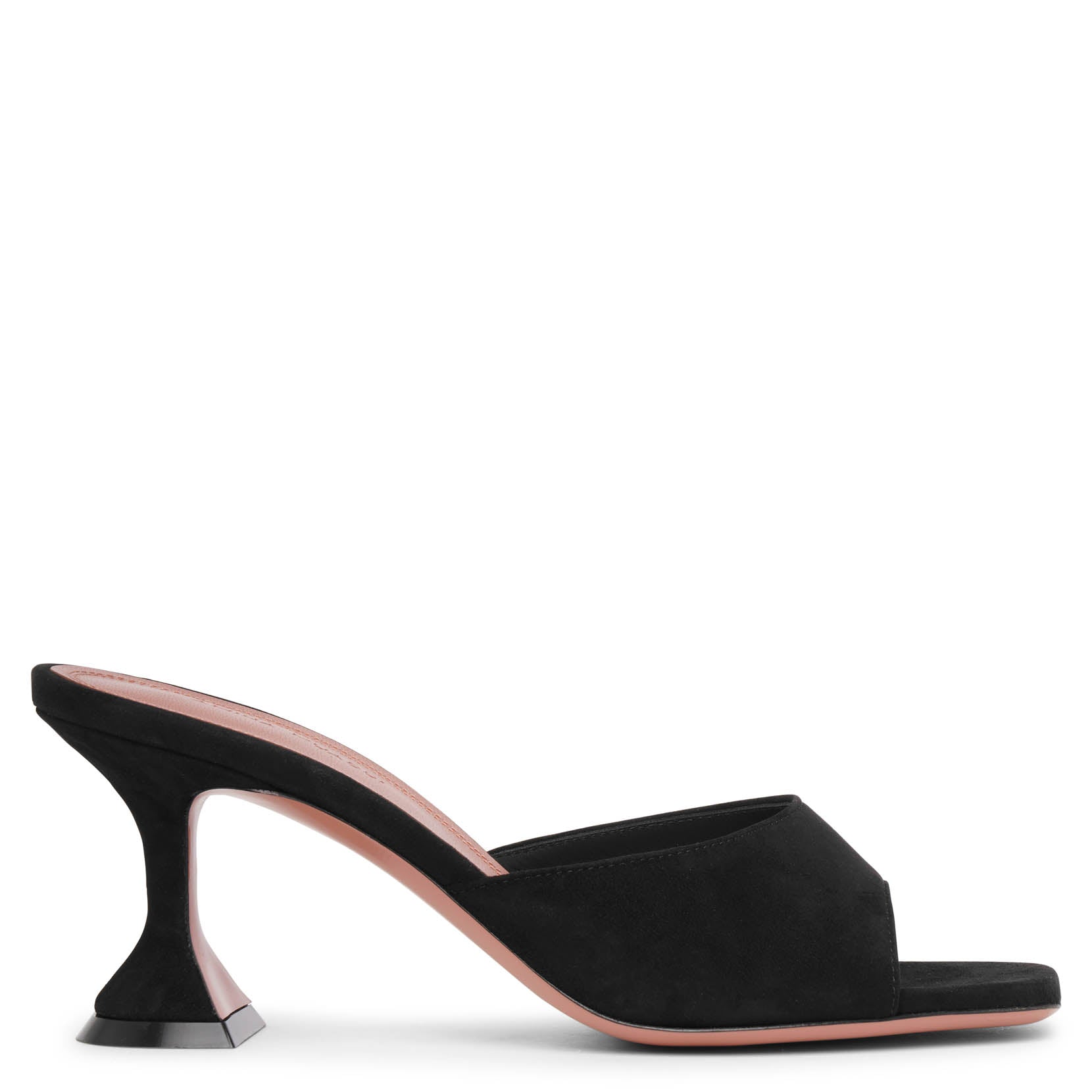 サンダル・ミュール AMINA MUADDI ANOK MULE SANDALS IN SATIN Anok Mule 105 White Patent