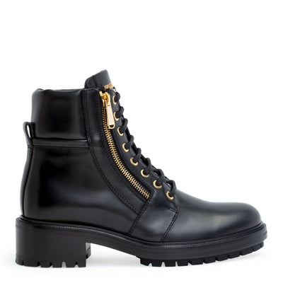 Army Ranger 40 black lace-up boots