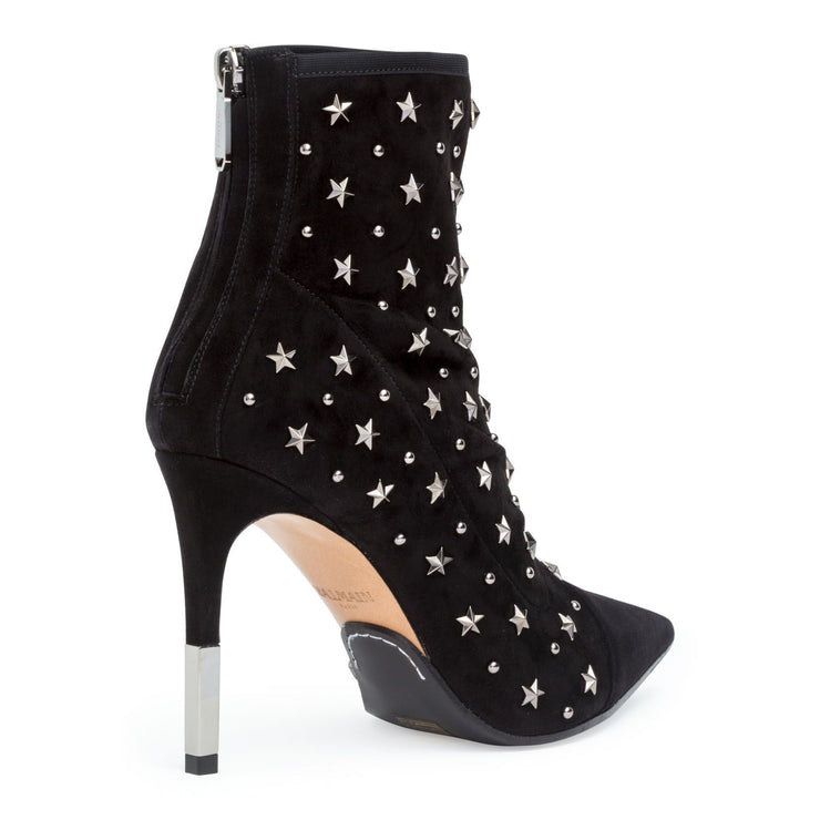 Blair 95 black studded ankle boots