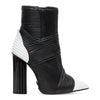 Irina black leather boots