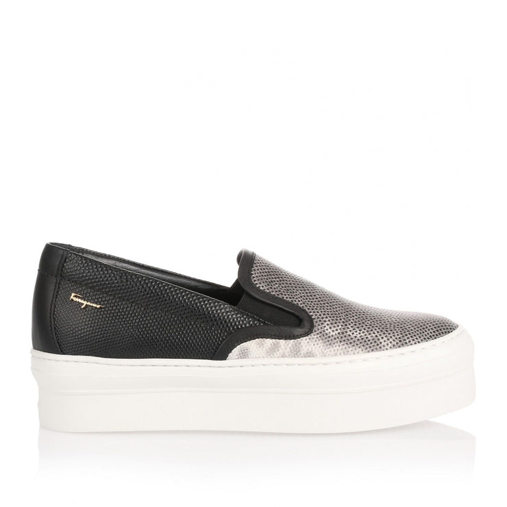 Pacau embossed leather slip-on