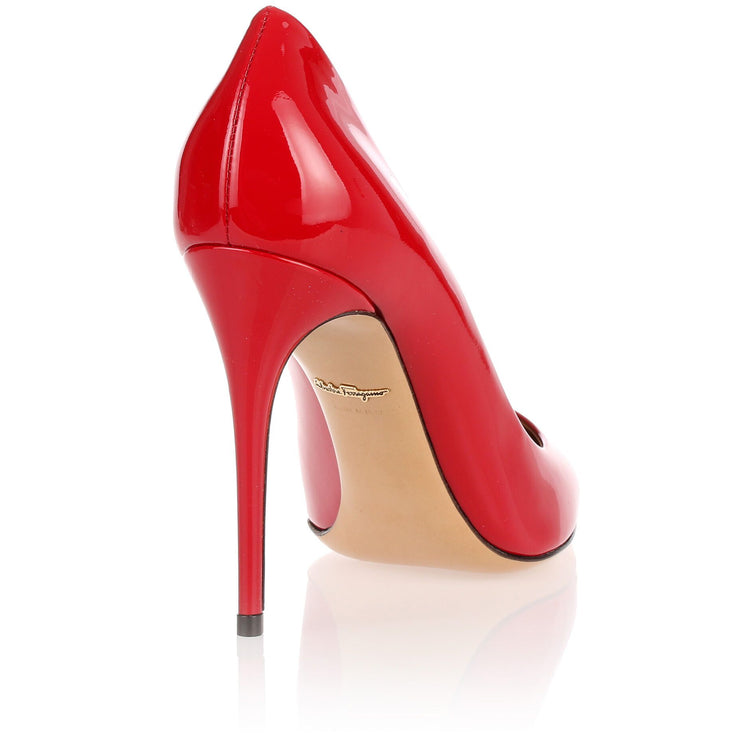 Fiore 100 red patent pump