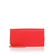 Bright red cross-body mini bag