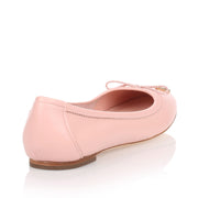 Enea light pink nappa ballerina