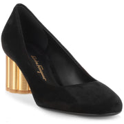 Lucca 55 black suede pump