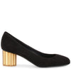 Lucca 55 black suede pump