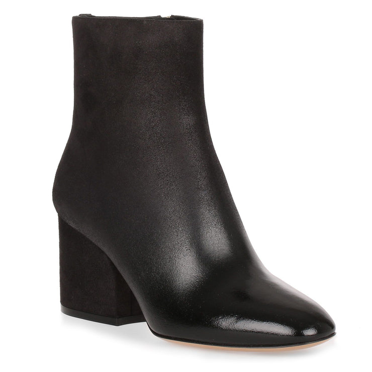 Pisa 70 black suede bootie