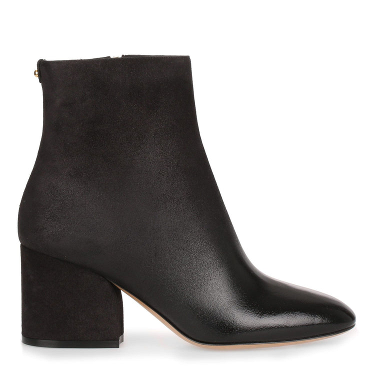 Pisa 70 black suede bootie