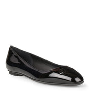 Broni black patent leather ballerinas