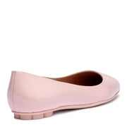 Broni patent blush leather ballerinas