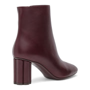 Molfetta 70 leather burgundy booties