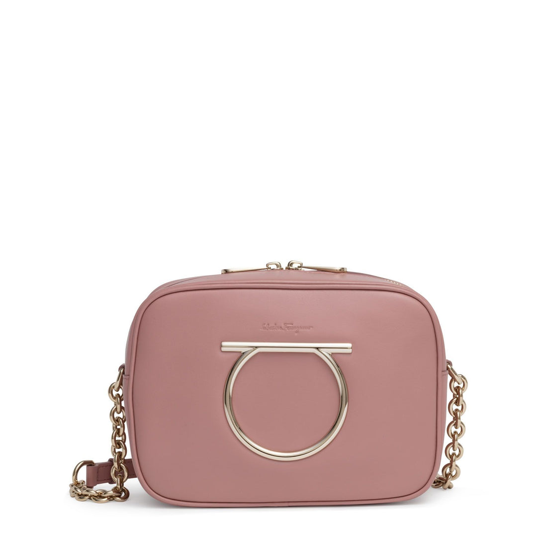 Ferragamo | Gancini dusty pink camera bag | Savannahs