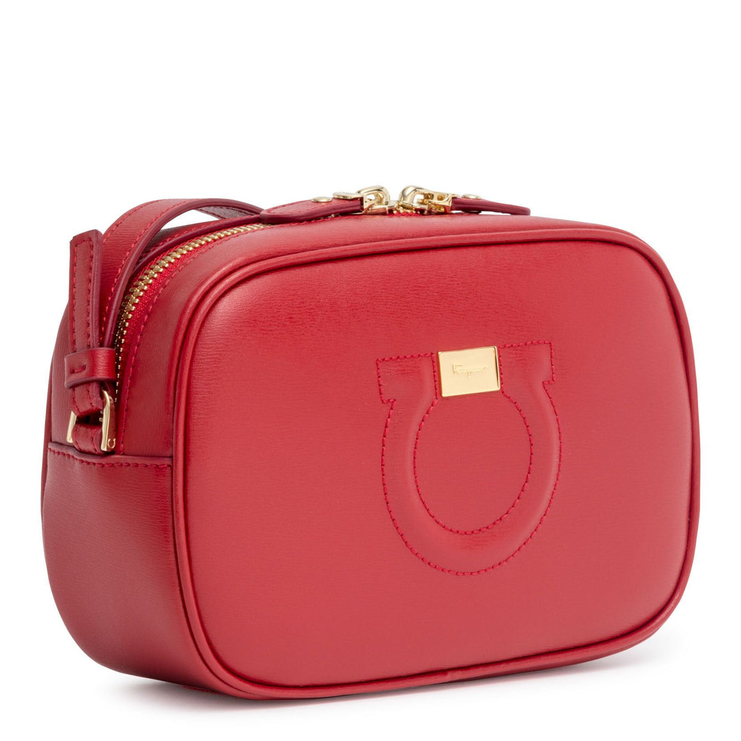 Ferragamo Gancio City red cross body bag Savannahs