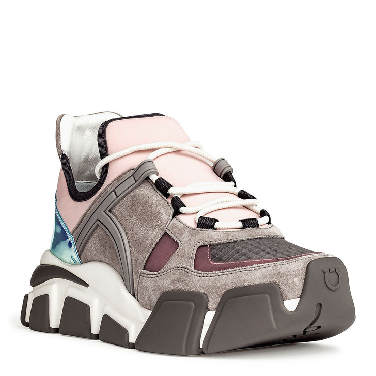 Cimbra pink and silver sneakers