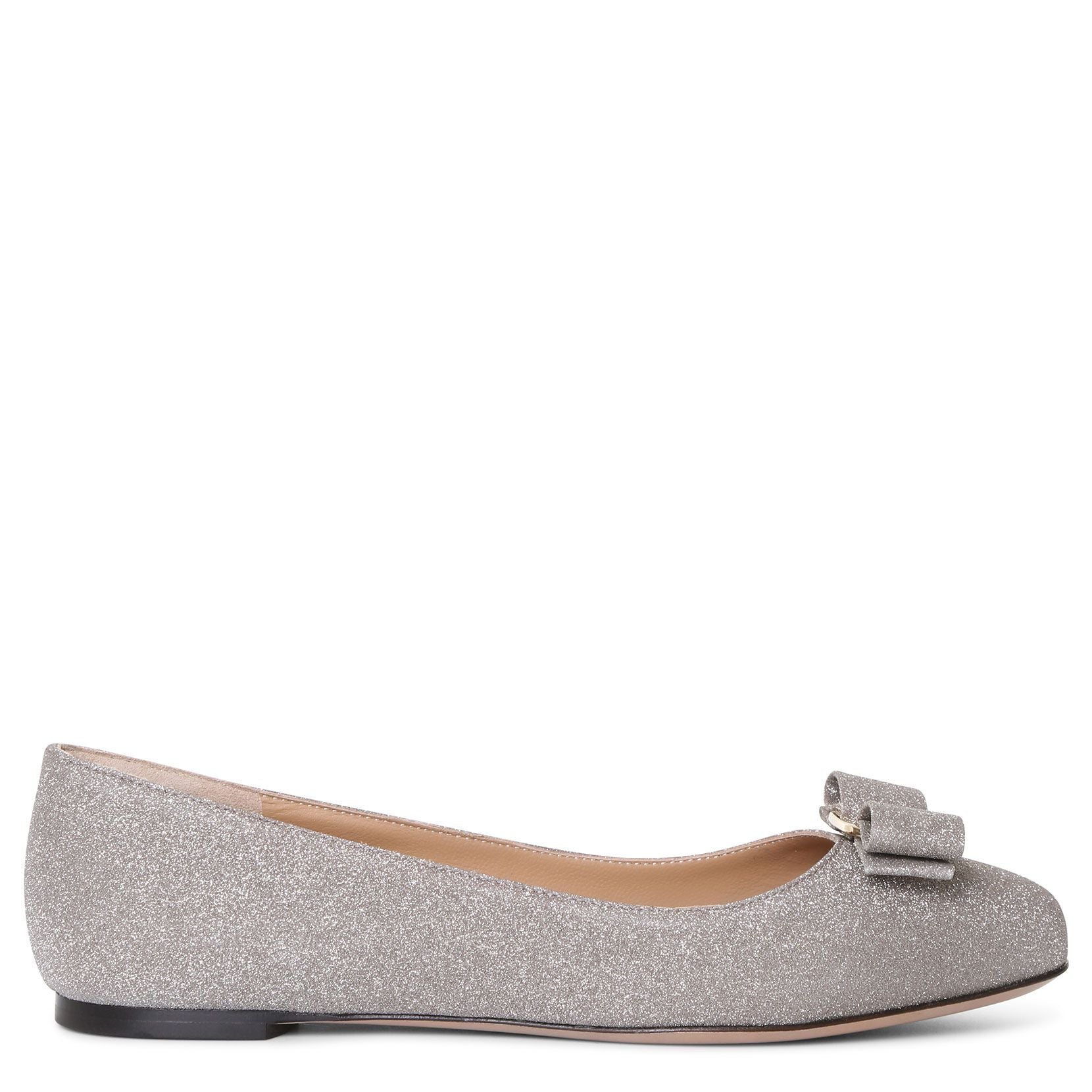 サンダル・ミュール Ferragamo Ballet Flats Ornament Ferragamo Gancini ornament ballerinas for Women - Black in
