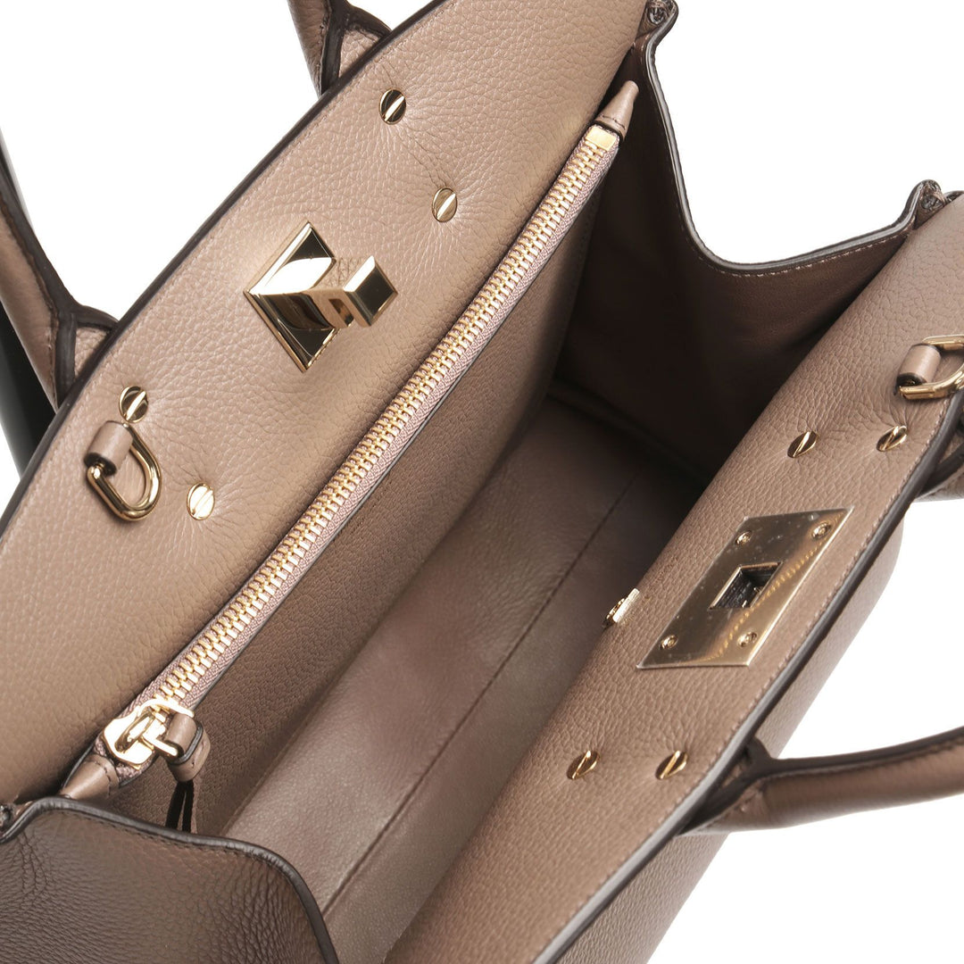 Ferragamo SUSI 55 C ベージュ 8C Ferragamo Size 75 Blush 'Gancini' Crystal Logo Calfskin Belt