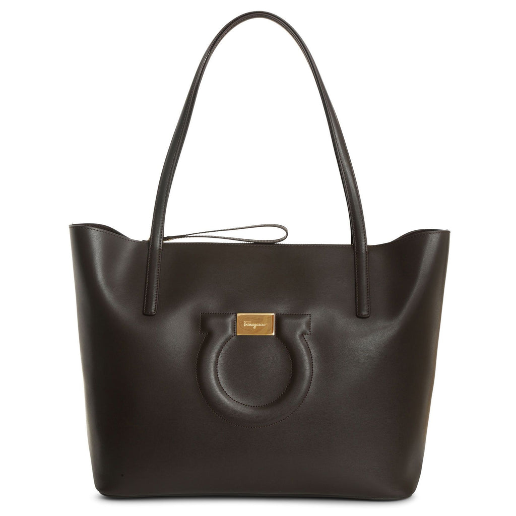 Ferragamo gancini tote Clearance